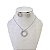 Conjunto Folheado Ouro 18k e Prata 925 Inspired Mandala Cravejada - Imagem 3
