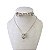 Conjunto Folheado Ouro 18k e Prata 925 Inspired Mandala Cravejada - Imagem 2