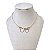 Colar Folheado Ouro 18k Disney - Imagem 1