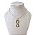 Colar Folheado Ouro 18k Infinito - Imagem 1