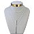 Colar Triplo Folheado Prata 925 Palitos - Imagem 1