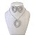 Conjunto Folheado Ouro 18k e Prata 925 Orgânico Cravejado - Imagem 2