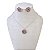 Conjunto Folheado Ouro 18k e Prata 925 Mandala Strass - Imagem 16