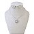 Conjunto Folheado Ouro 18k e Prata 925 Mandala Strass - Imagem 2