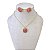 Conjunto Folheado Ouro 18k e Prata 925 Mandala Strass - Imagem 8