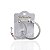 Brinco Folheado Ouro 18k e Prata 925 Argola Laminada Lisa - Imagem 2