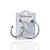 Brinco Folheado Ouro 18k e Prata 925 Argola Trabalhada - Imagem 2