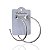 Brinco Folheado Ouro 18k e Prata 925 Argola Lisa - Imagem 4