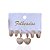 Trio Brincos Folheado Ouro 18k e Prata 925 Argola Coração Cravejada - Imagem 1