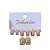Trio Brincos Folheado Ouro 18k e Prata 925 Argola Quadrado Cravejado - Imagem 1
