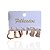Trio Brincos Folheado Ouro 18k e Prata 925 Argolas Coração Cravejada - Imagem 1