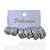 Trio Brincos Folheado Ouro 18k e Prata 925 Argola Cravejada - Imagem 2