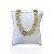 Pulseira Folheada Ouro 18k e Prata 925 Corações Vazado Cravejado - Imagem 1