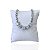 Pulseira Folheada Ouro 18k e Prata 925 Bolinha Quadrado Cravejado - Imagem 2