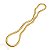 Colar ou Pulseira Bijuteria Dourado e Prata Malha Moldável - Imagem 3