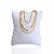 Pulseira Folheada Ouro 18k Tripla Ponto de Luz - Imagem 1
