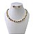 Conjunto Folheado Ouro 18k e Prata 925 Formatos Inspired Cravejado - Imagem 5