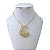 Colar Folheado Ouro 18k e Prata 925 Cisne Inspired Cravejado - Imagem 8