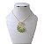Colar Folheado Ouro 18k e Prata 925 Cisne Inspired Cravejado - Imagem 2