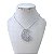 Colar Folheado Ouro 18k e Prata 925 Cisne Inspired Cravejado - Imagem 4