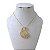 Colar Folheado Ouro 18k e Prata 925 Cisne Inspired Cravejado - Imagem 1