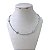 Colar Folheado Ouro 18k e Prata 925 Riviera Trevo Cravejado - Imagem 2