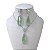 Conjunto Folheado Ouro 18k e Prata 925 Gota Comprida Cristal Cravejada - Imagem 7