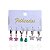 Trio Brincos Folheado Ouro 18k e Prata 925 Argolas Estrela Borboleta Cravejado - Imagem 4
