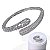 Conjunto Anel e Bracelete Folheado Ouro 18k e Prata 925 Duas Gota Cravejada - Imagem 2