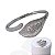 Conjunto Anel e Bracelete Folheado Ouro 18k e Prata 925 Folha Cravejada - Imagem 2