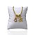 Pulseira Folheada Ouro 18k Malha Animal - Imagem 2