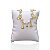 Pulseira Folheada Ouro 18k e Prata 925 Bolinhas Nossa Senhora - Imagem 2