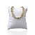 Pulseira Folheada Ouro 18k Riviera Formatos Cravejado - Imagem 4