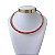 Choker Folheada Ouro 18k e Prata 925 Aro Oval Cravejados - Imagem 4