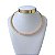 Choker Folheada Ouro 18k e Prata 925 Aro Oval Cravejados - Imagem 5