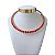 Choker Folheada Ouro 18k e Prata 925 Aro Gota Cravejada - Imagem 5