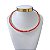 Choker Folheada Ouro 18k e Prata 925 Aro Gota Cravejada - Imagem 8