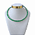 Choker Folheada Ouro 18k e Prata 925 Aro Redondo Cravejado - Imagem 4