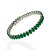 Bracelete Folheado Ouro 18k e Prata 925 Oval Cravejado - Imagem 5