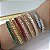 Bracelete Folheado Ouro 18k e Prata 925 Oval Cravejado - Imagem 2