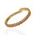 Bracelete Folheado Ouro 18k e Prata 925 Oval Cravejado - Imagem 8