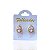 Brinco Folheado Ouro 18k e Prata 925 Gota Cravejada - Imagem 1