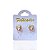 Brinco Folheado Ouro 18k e Prata 925 Coração Cravejado - Imagem 2
