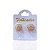 Brinco Folheado Ouro 18k e Prata 925 Mandala Cravejada - Imagem 2