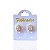 Brinco Folheado Ouro 18k e Prata 925 Oval Cravejado - Imagem 1