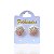 Brinco Folheado Ouro 18k e Prata 925 Flor Grande Cravejada - Imagem 1