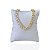 Pulseira Folheada Ouro 18k e Prata 925 Escama Pedraria - Imagem 1