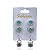 Trio Brincos Folheado Ouro 18k e Prata 925 Redondo Cravejado - Imagem 8