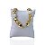Pulseira Folheada Ouro 18k e Prata 925 Losango Pedraria - Imagem 5