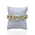 Pulseira Folheada Ouro 18k e Prata 925 Elos Pedraria - Imagem 2